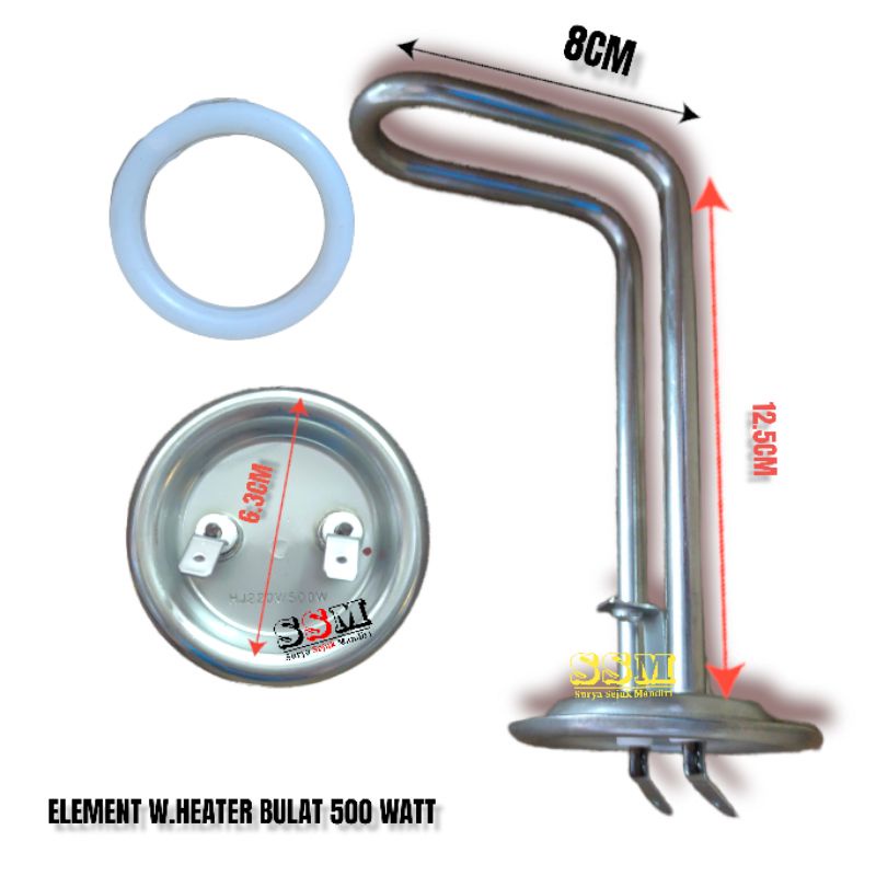 ELEMENT WATER HEATER RINNAI 500 WATT ELEMENT PAMANAS WATER HEATER RINNAI 500 WATT ELEMEN WATER HEATER RINAI 500 WATT