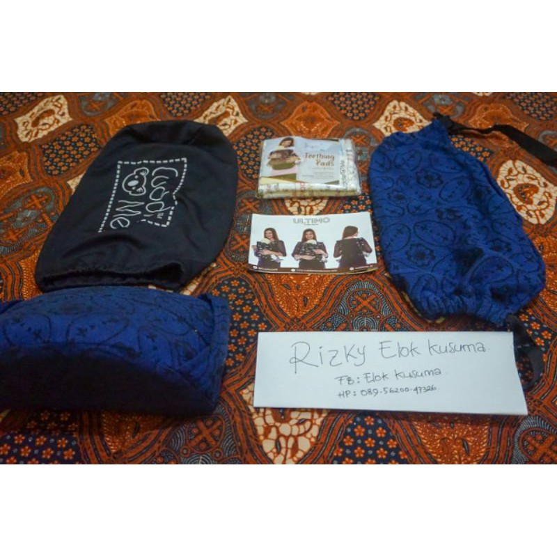 Wcssc CuddleMe Ultimo Kawung Blue Stone