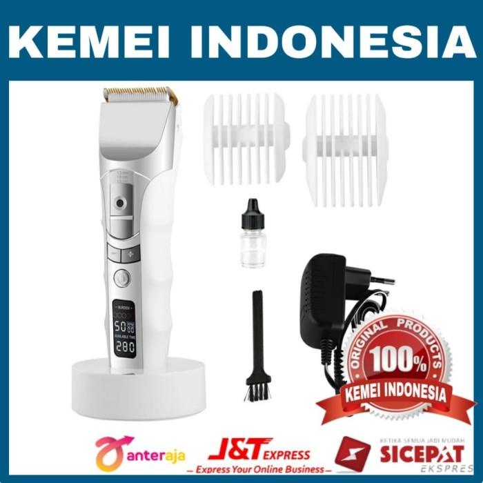 Sicssors Kemei Km 838 Km-838 Mata Pisau Cukur Keramik Mesin Cukur Rambut