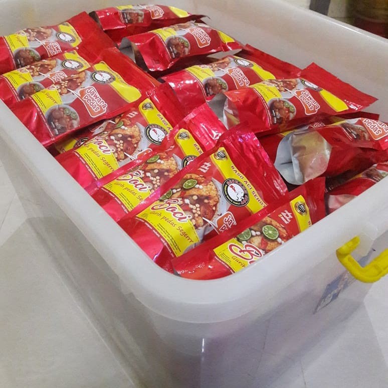 PAKET HEMAT Boci Baso Aci Sehot Jawara Pedas isi 8 pcs