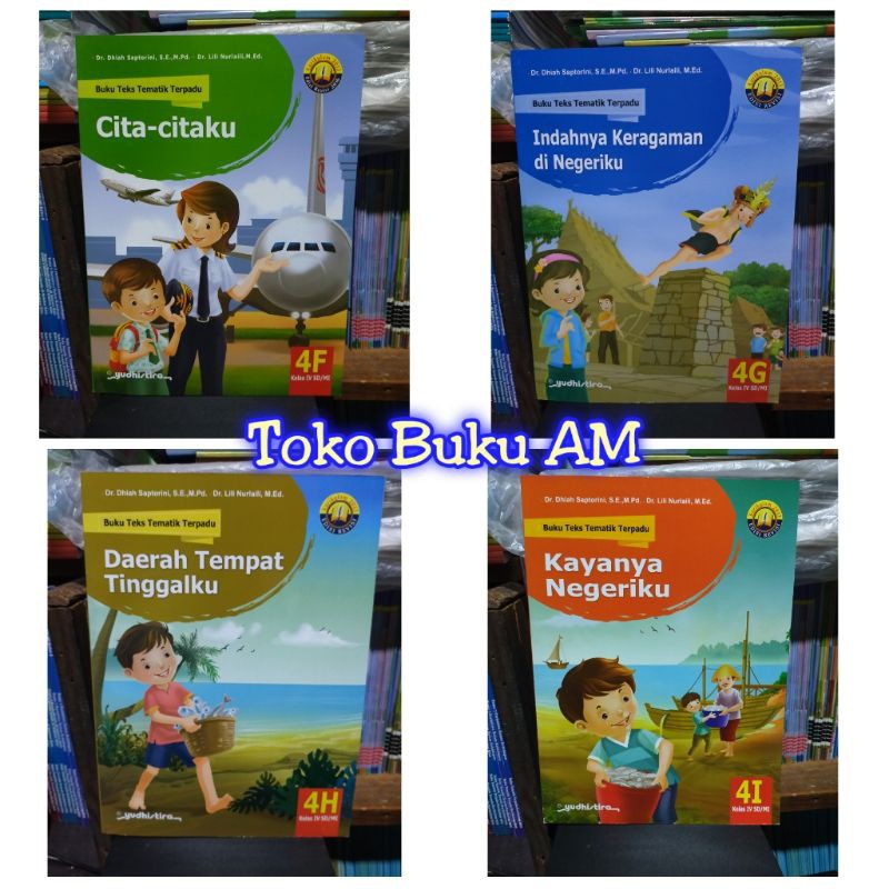 1 Paket Tematik Yudhistira 4F 4G 4H 4I SD Kelas 4 Semester 2 Kurtilas Revisi
