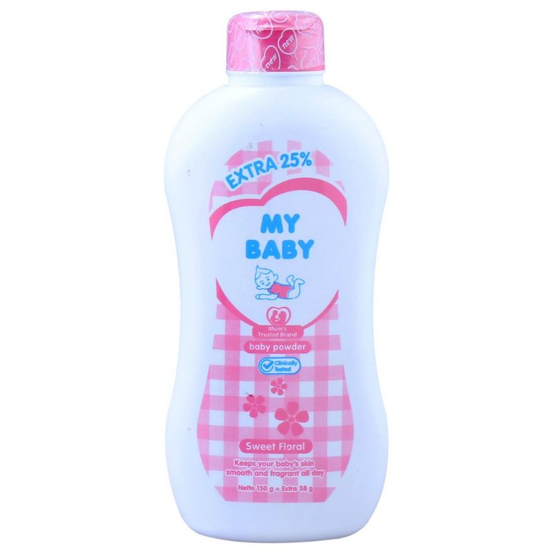 My Baby Baby Powder /Bedak bayi 150 gr + 38 gr