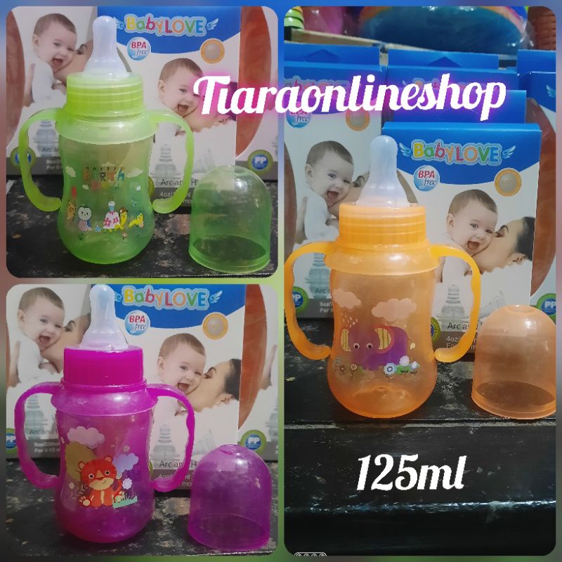 Botol susu babylove 125ml /Dot baby foodgrade bpa free