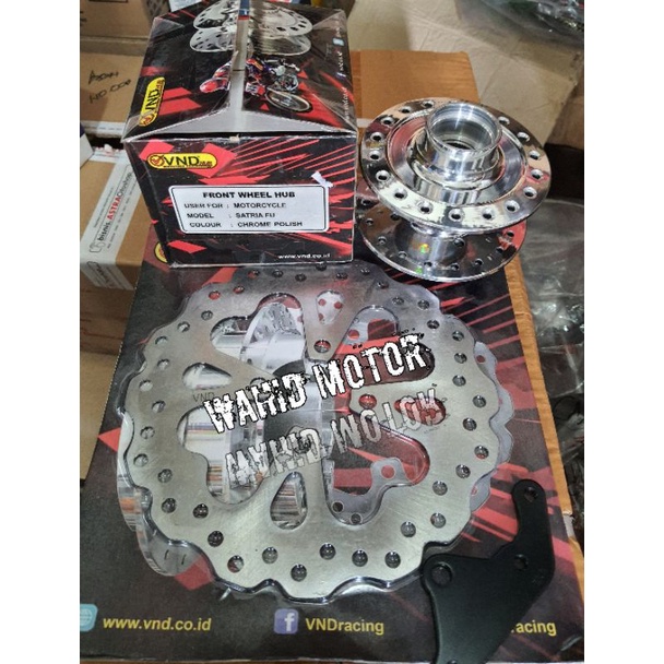 Tromol depan satria fu+piringan+breket vnd