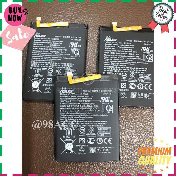 ASUS ZENFONE MAXPRO M2 X01BDA C11P1706 ORIGINAL BATERAI