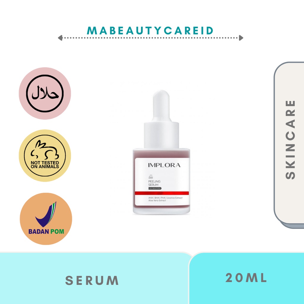 IMPLORA Peeling Serum 20 Ml/  Exfo Serum/ Physical Serum/ Exfoliating Serum