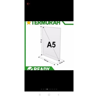 

Tend Card A5 Akrilik