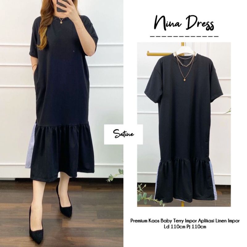 NINA DRESS BY SATINE