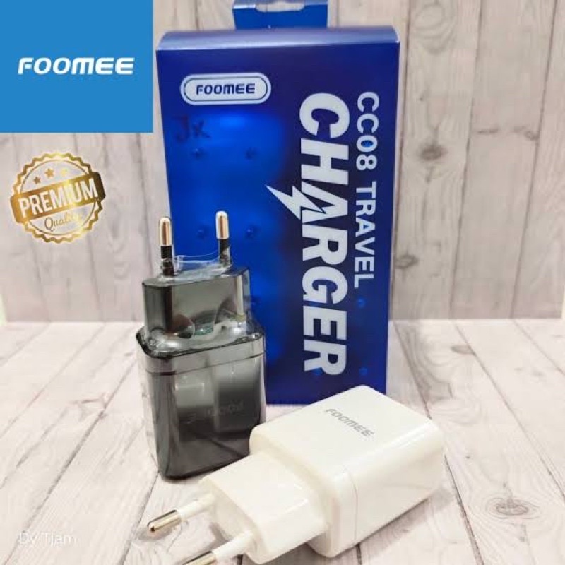 (FOMEE-08) Adaptor Charger/ kepala Charger single Port Usb Fast charge 2.1A Multi Protection