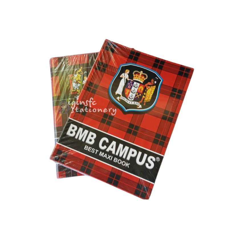 

BUKU TULIS BMB CAMPUS / BMCAMPUS 36 LEMBAR 1 PAK ISI 10 BUKU