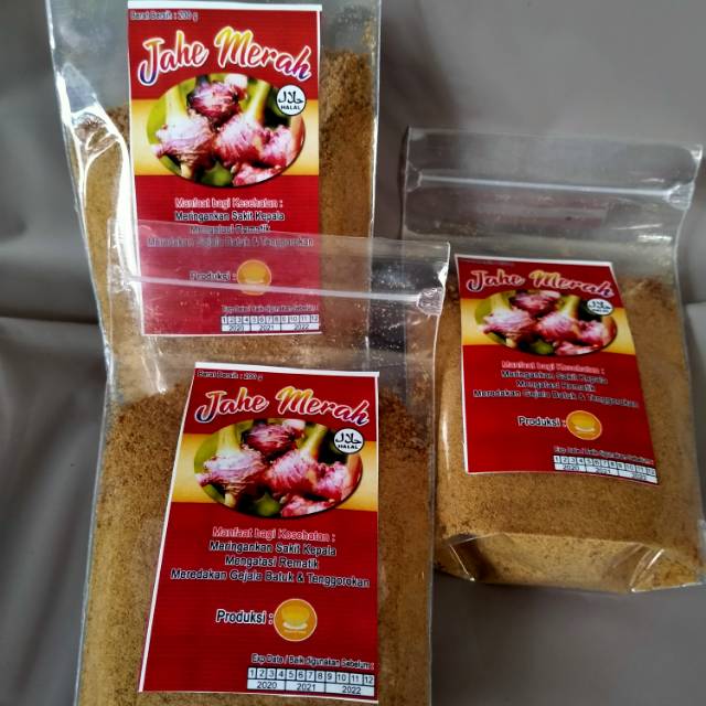 

Jahe Merah Bubuk
