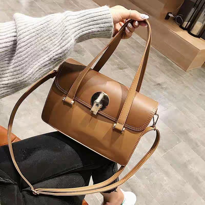 tas tangan tas selempang wanita handbag cewek besar kulit sintetis import terbaru 2020 murah