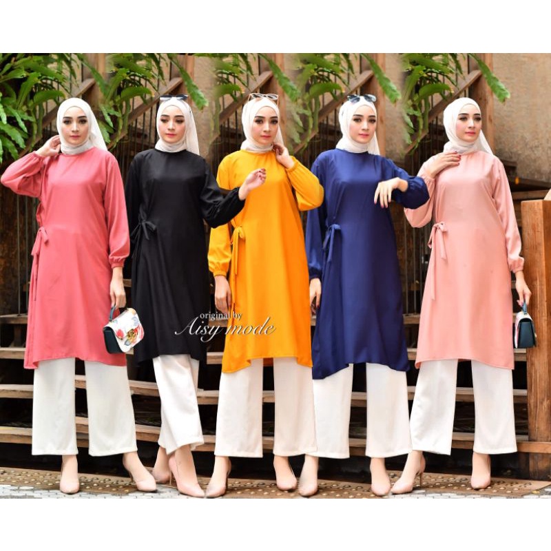 tunik tali samping