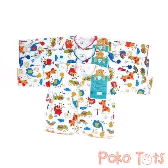 Libby Setelan Piyama Baby Kaos dan Celana Panjang Pampers New Born Motif Animal