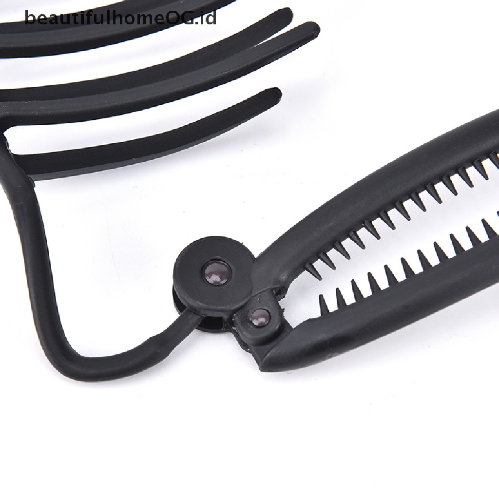 Set Klip Sisir Pembuat bun Rambut twist Gaya Perancis Untuk Wanita