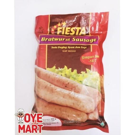 

windytriastuti13 FIESTA BRATWURST SAUSSAGE 300GR SOSIS TERLARIS TERPERCAYA ORIGINAL