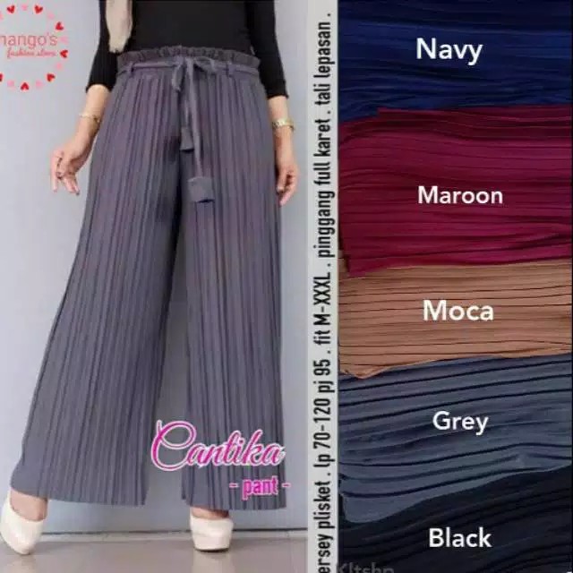 CELANA PLISKET PREMIUM/CANTIKA PLISKET PREMIUM