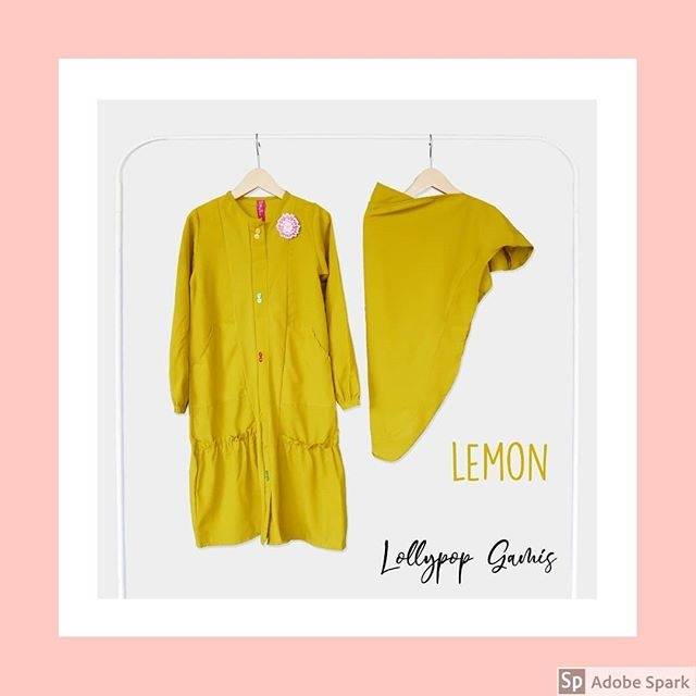 LOLLYPOP GAMIS (setelan gamis jilbab)