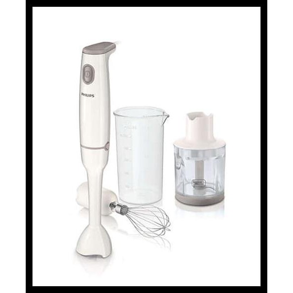 New Items Philips Daily Col Hand Blender Promix Blending Tech Hr1603/00 - Putih Kualitas Premium