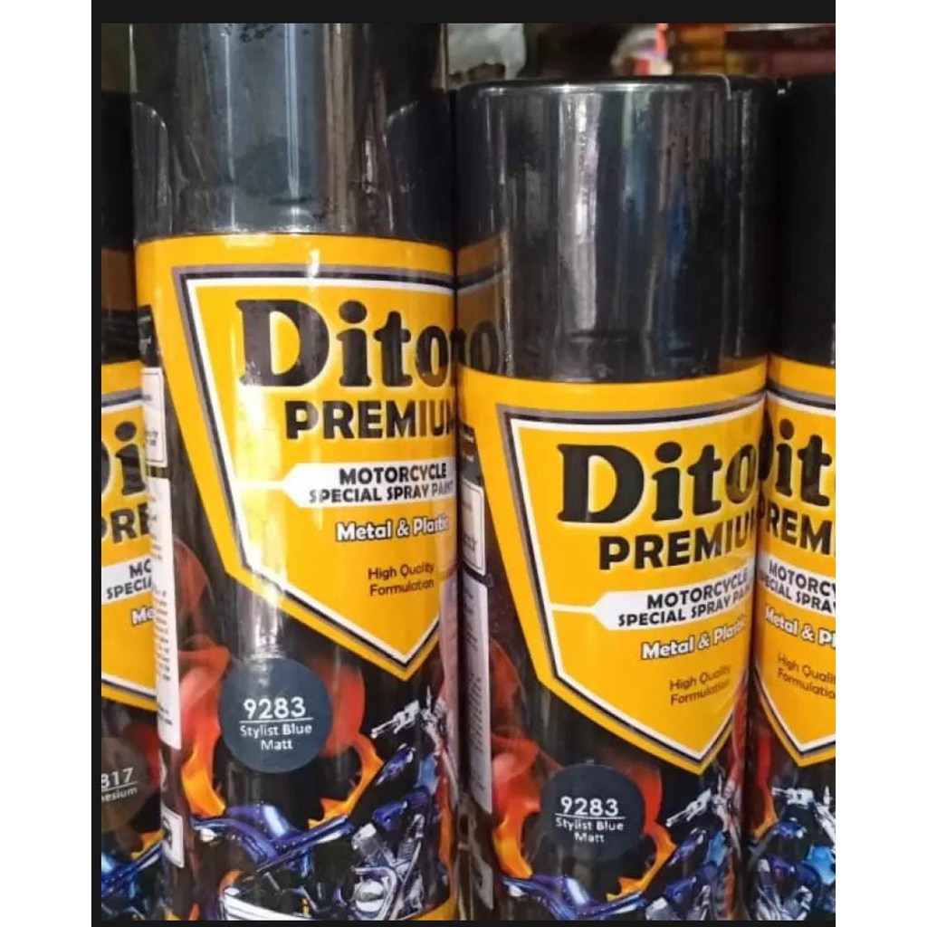Pilok Pilox DITON Premium 9283 Stylist Blue Matt / Biru Doff Dop (400 cc / 400 ml ) [Termurah Produk