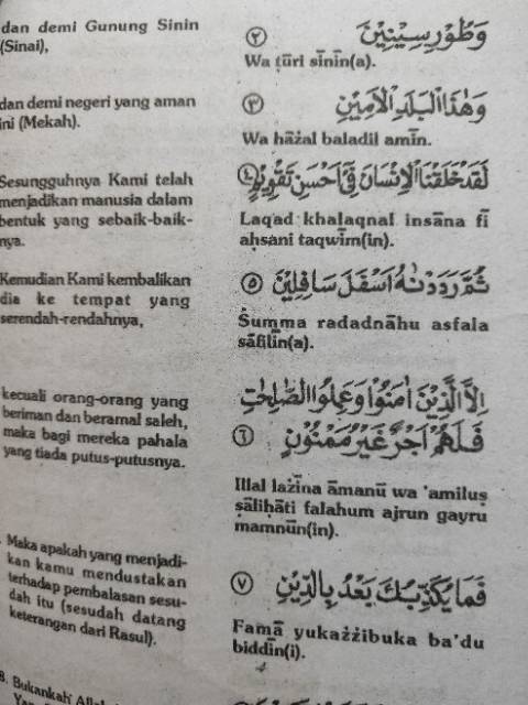 Terjemah Juz amma Besar A5 Pustaka Amani Latin &amp; Indonesia(Transliterasi) hafalan juz'amma