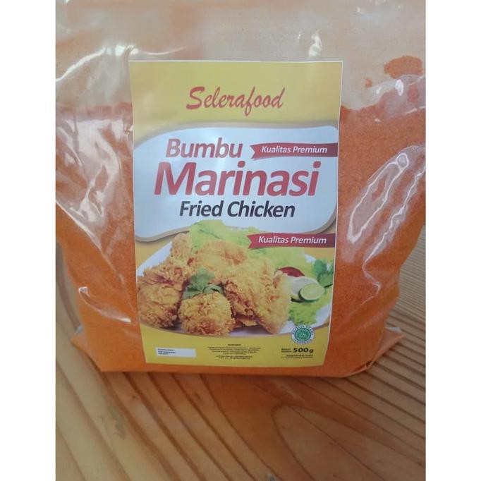 

Promo Awal tahun Bumbu Marinasi Fried Chicken Premium Berat 500 g Selerafood Cuci Gudang Awal Tahun