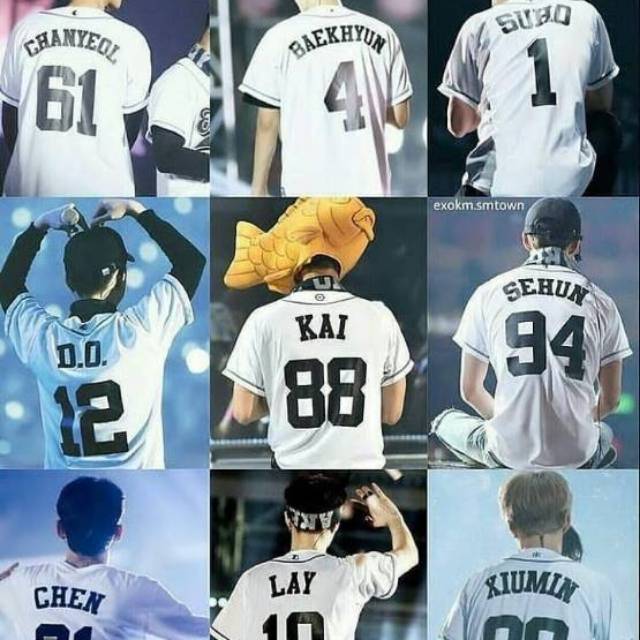 [READY] JERSEY EXO PLANET ALL MEMBER lightstick album