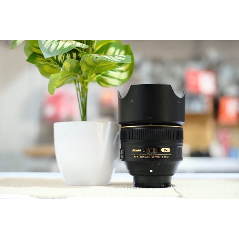 Lensa Fix Nikon 58mm f1.4 Nano Series Mulus BUKAN AFS 50mm 35mm 85mm ATAU AFD 50mm 28mm 85mm