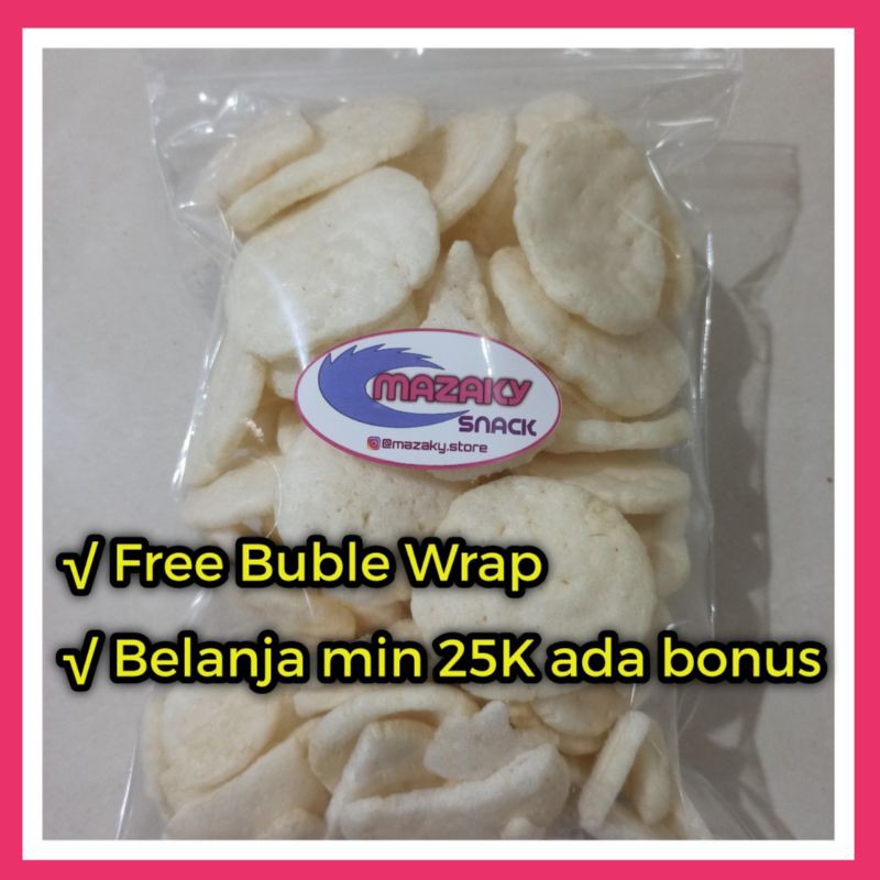 

150gr Snack Cemilan Kerupuk Krupuk Palembang Kemplang Opak Ikan