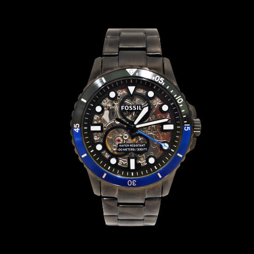 Jam Tangan Pria Fossil ME3201  ME 3201 Automatic Stainless Strap Original Garansi Resmi