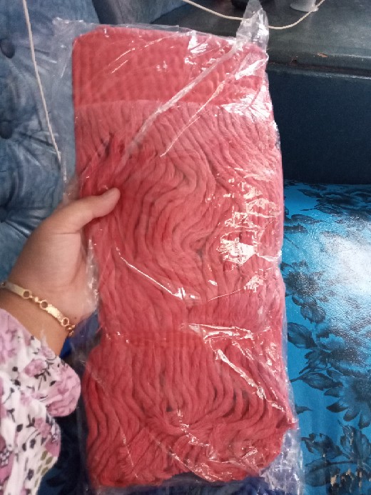 Kain Pel Kain Mop Alat Pel Lantai Refill Mop Merah