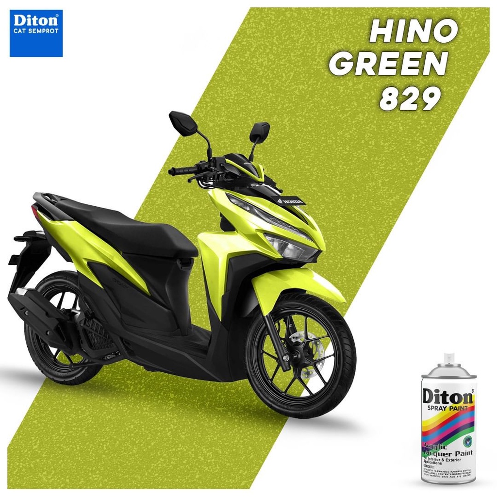 Cat Semprot Diton - Hino Green 829