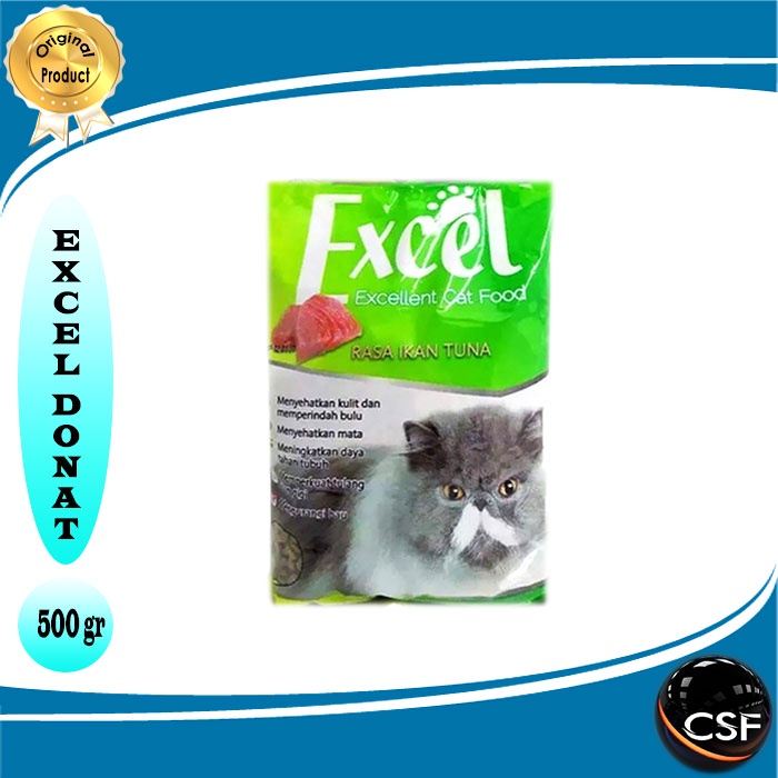 Makanan Kucing murah EXCEL 500gr ALL VARIAN