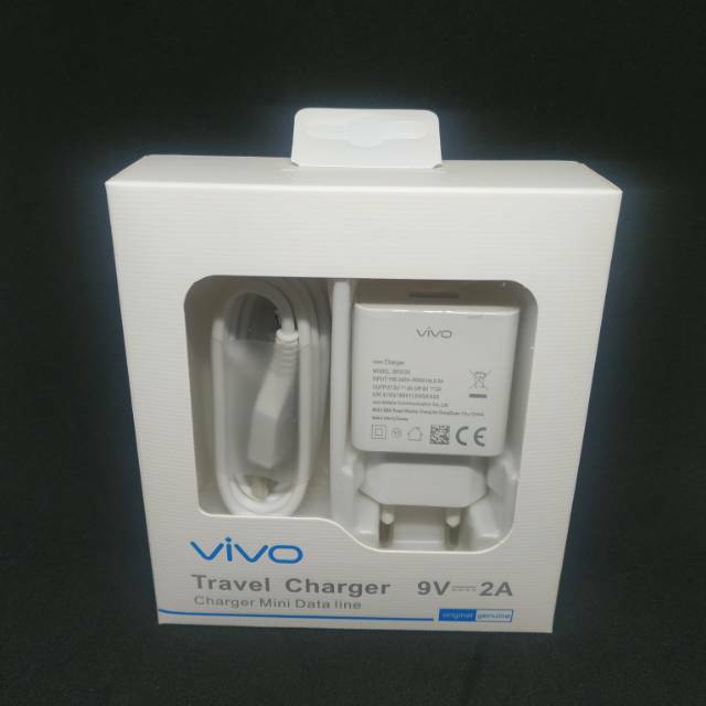 PROMO CHARGER VIVO V11 V3 MAX V5 V5S V5+ V5 LITE V7 V7+ 2A 9V ORIGINAL 100% FAST CHARGING  MICRO USB