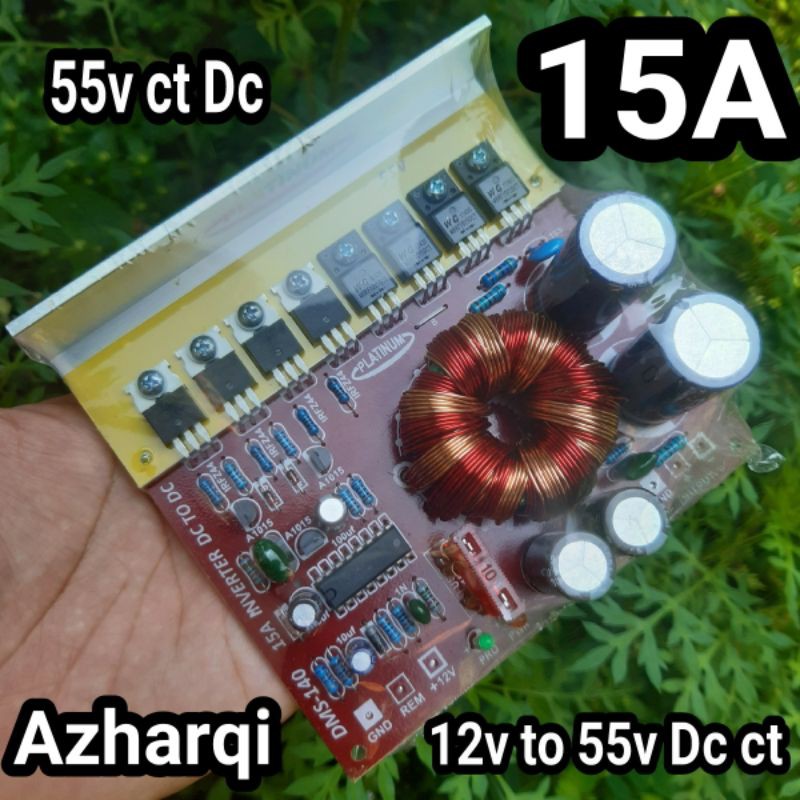 inverter Dc to dc15A 12v to 55v Ct 55v D