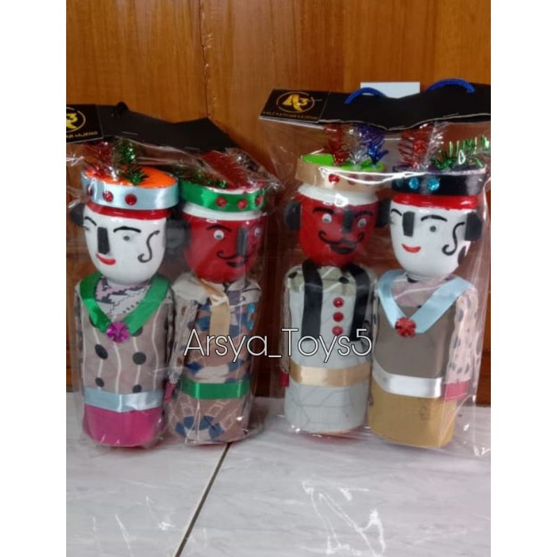 Boneka Ondel Ondel Mini Mainan Anak