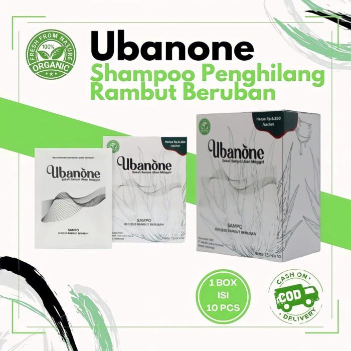 PEWARNA RAMBUT UBAN / UBANONE SHAMPOO UBAN ORIGINAL / SHAMPO HERBAL