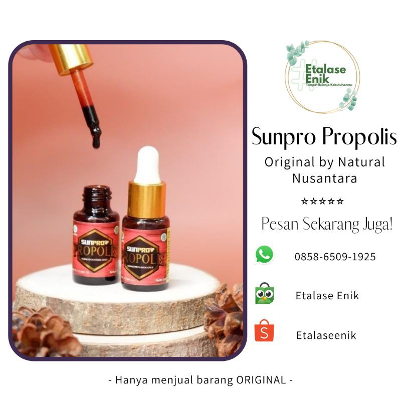SUNPRO PROPOLIS Original / Sunpro Propolis Natural Nusantara