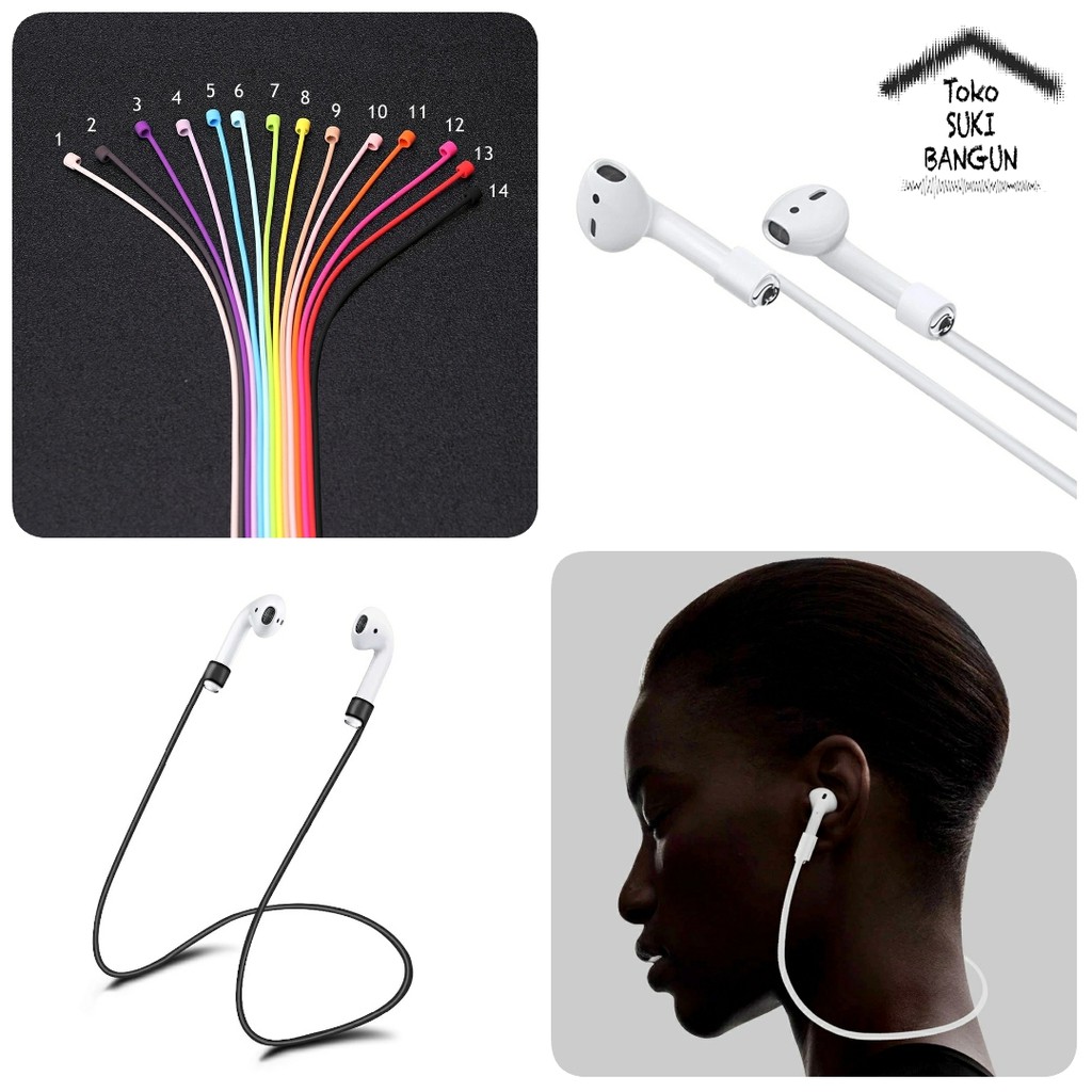 Anti Lost Strap AirPods 1 2 Pro Realme Buds Air Pro2 Mi TWS 2 2S Basic JBL Tune 220 Oppo Enco X W31