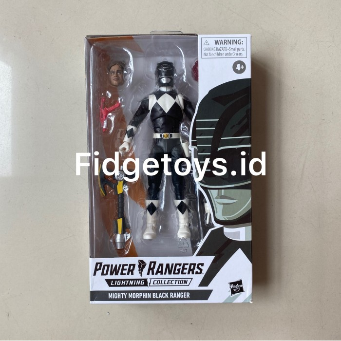 Hasbro Power Ranger Lightning Collection Mighty Morphin Black Ranger
