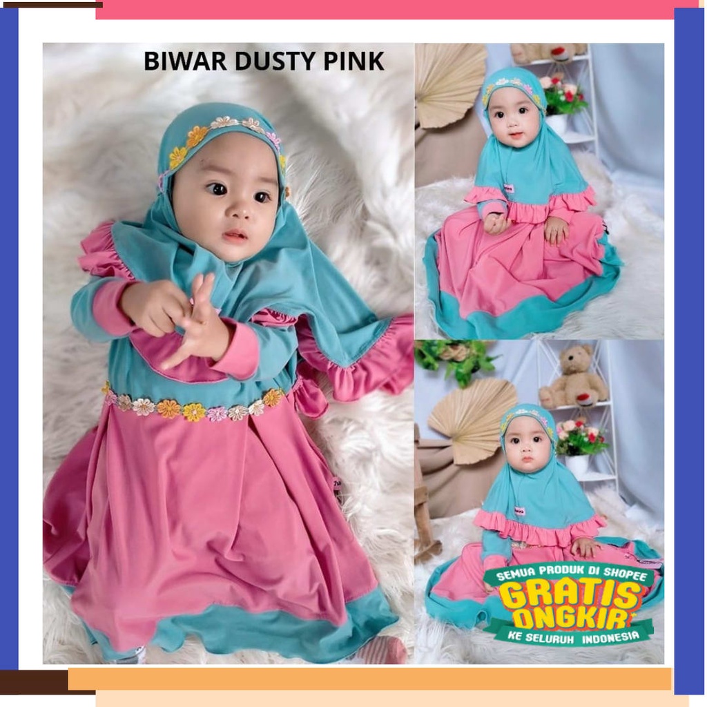 warna coklat khaki brown caramel mustard moca kunyit cokelat muda tua moka / Gamis Anak perempuan Da