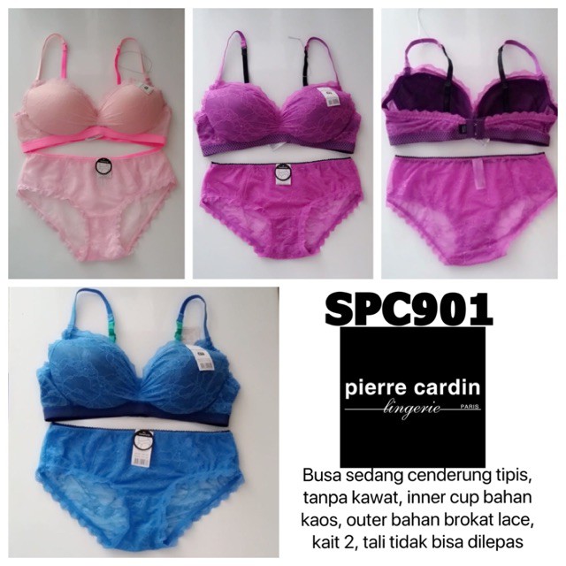 SPC901 bra set pierre cardin tanpa kawat