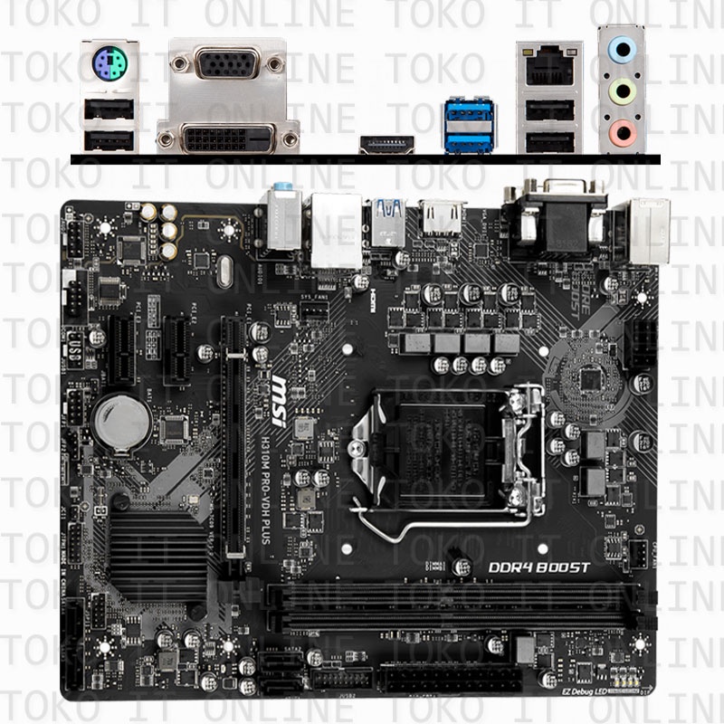 MSI MOTHERBOARD H310M PRO-VDH PLUS LGA1151