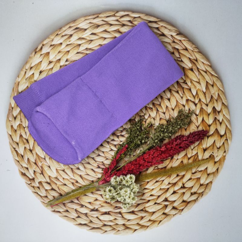 Kaos Kaki Muslim / Kaos Kaki Wudhu / Koskaki Wudhu Soka / Kaos Kaki Wudhu / Kaos Kaki Wudhu Soka-Lavender