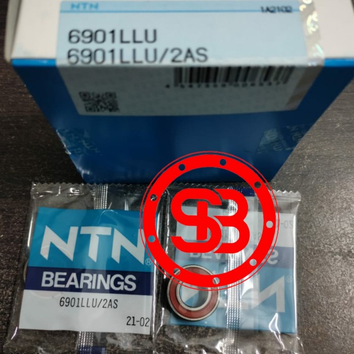 Bearing 6901 2RS ( tutup karet ) NTN JAPAN ORIGINAL