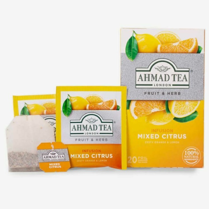 

AHMAD TEA Mixed Citrus Infusion 20 Teabags