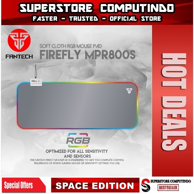 Fantech SPACE EDITION Firefly MPR800s Gaming RGB Mousepad