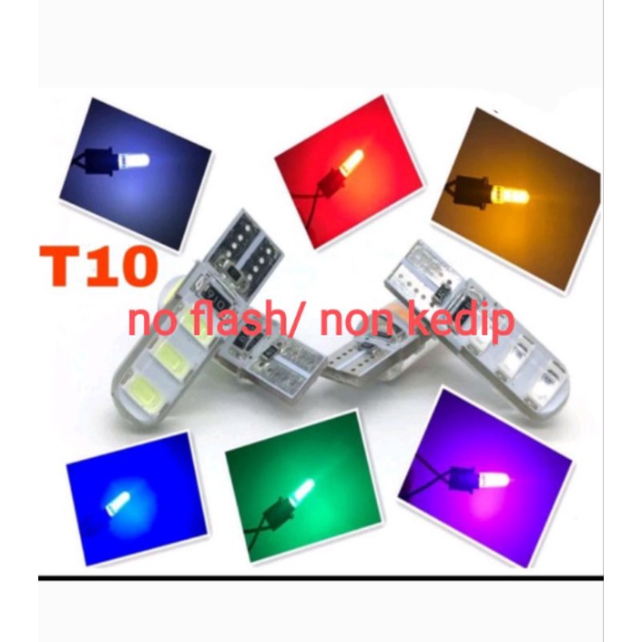 lampu led senja kota t10 mobil motor