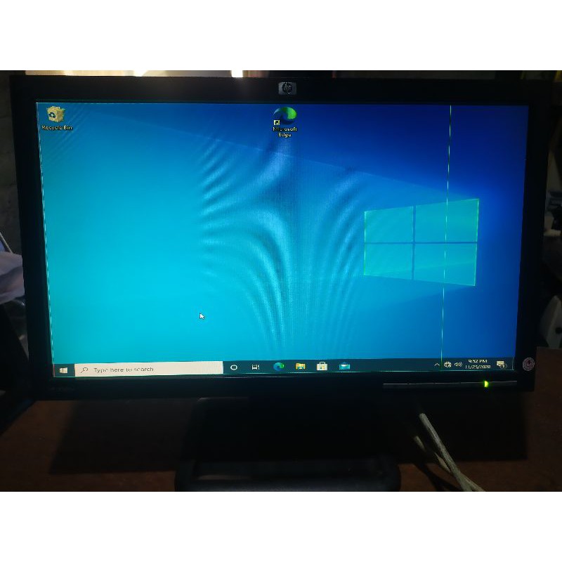 monitor lcd hp 19 tipe minus 2 garis