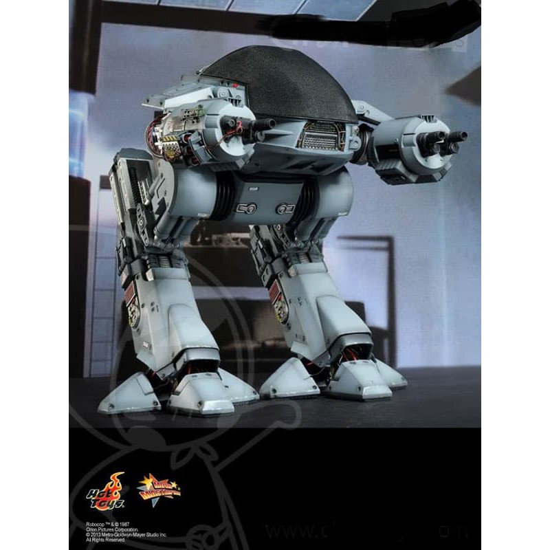 Authentic and detailed fully realized likeness of ED-209 from RoboCop